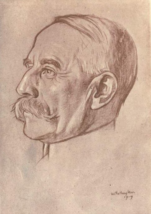 Edward Elgar 1919 by William Rothenstein